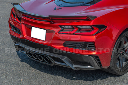 C8 Corvette Z06 Carbon Fiber Rear Diffuser Side Vents