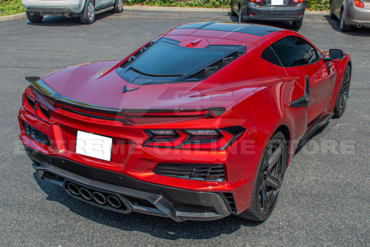 C8 Corvette Z06 Carbon Fiber Rear Diffuser Side Vents