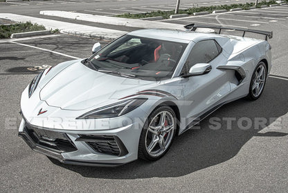 C8 Corvette Z51 Add-on Carbon Fiber Side Skirts Rocker Panels