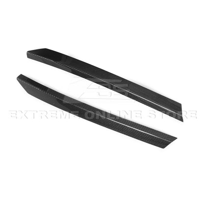 C8 Corvette Stingray Carbon Fiber High Wing Winglets