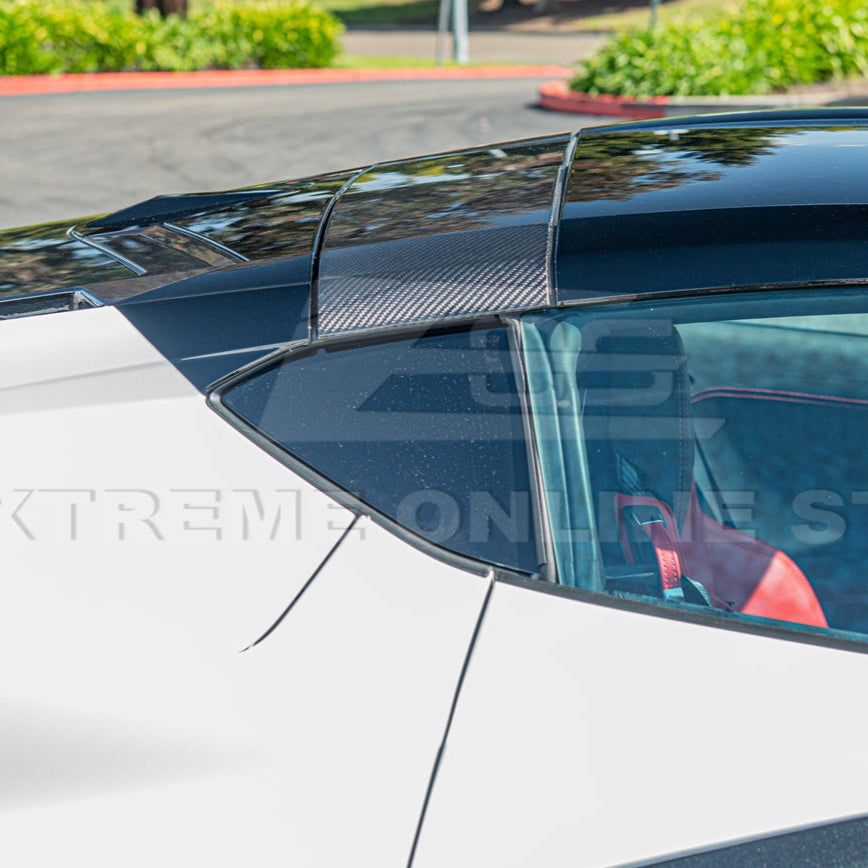 C8 Corvette Carbon Fiber Replacement Top Roof Pillar Bow