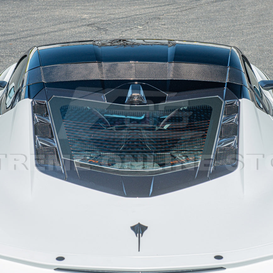 C8 Corvette Carbon Fiber Replacement Top Roof Pillar Bow