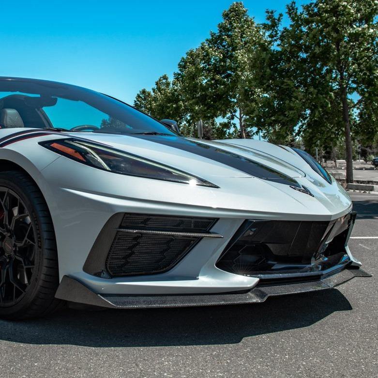 C8 Corvette Stingray 5VM Splitter + Side Skirts Kit