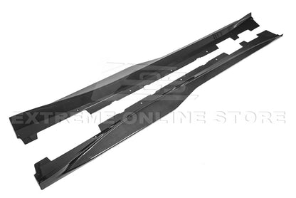 2016 - 24 Camaro Hydro-Dipped Carbon Fiber ZL1 Style Side Skirts