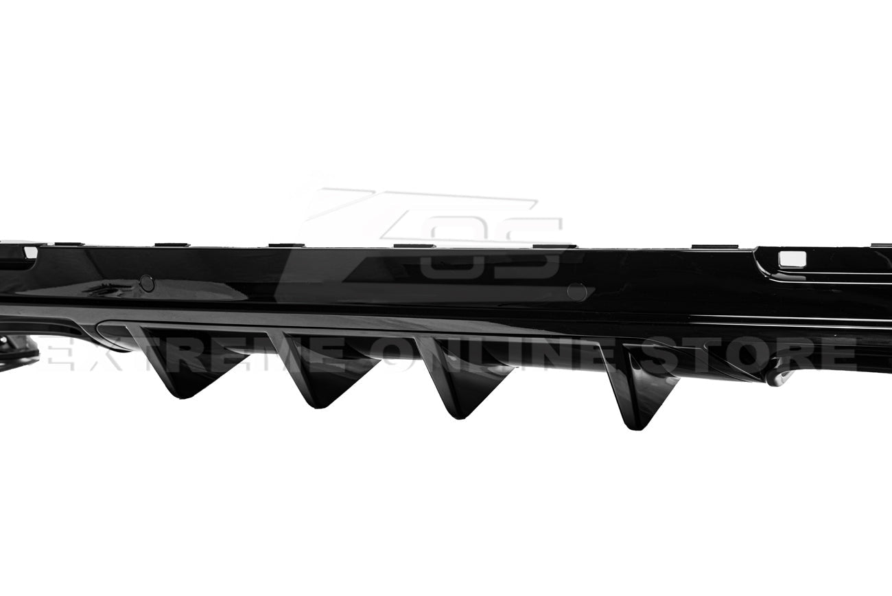 2015 - 24 Challenger Gloss Black SRT Track Package Rear Diffuser (With Sensors)