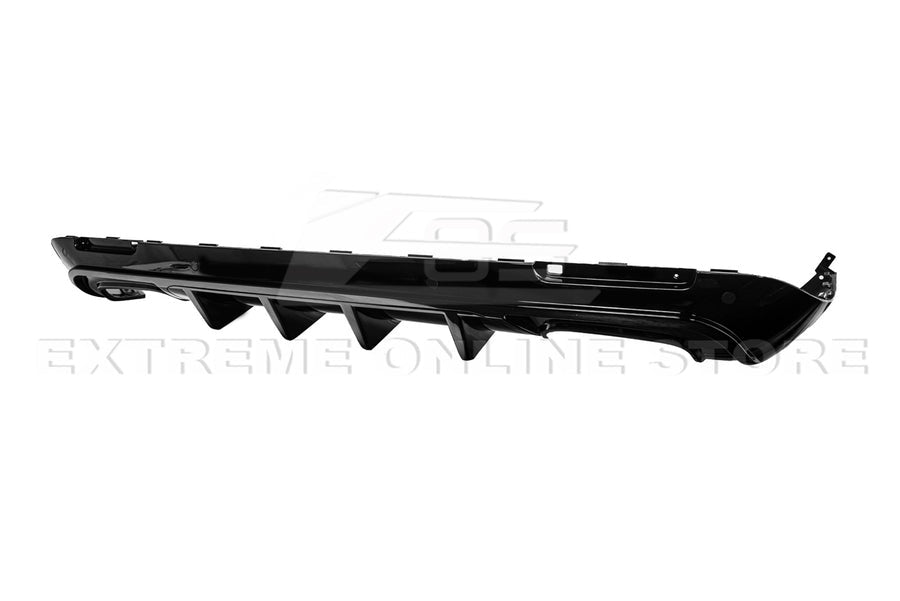 2015 - 24 Challenger Gloss Black SRT Track Package Rear Diffuser (With Sensors)