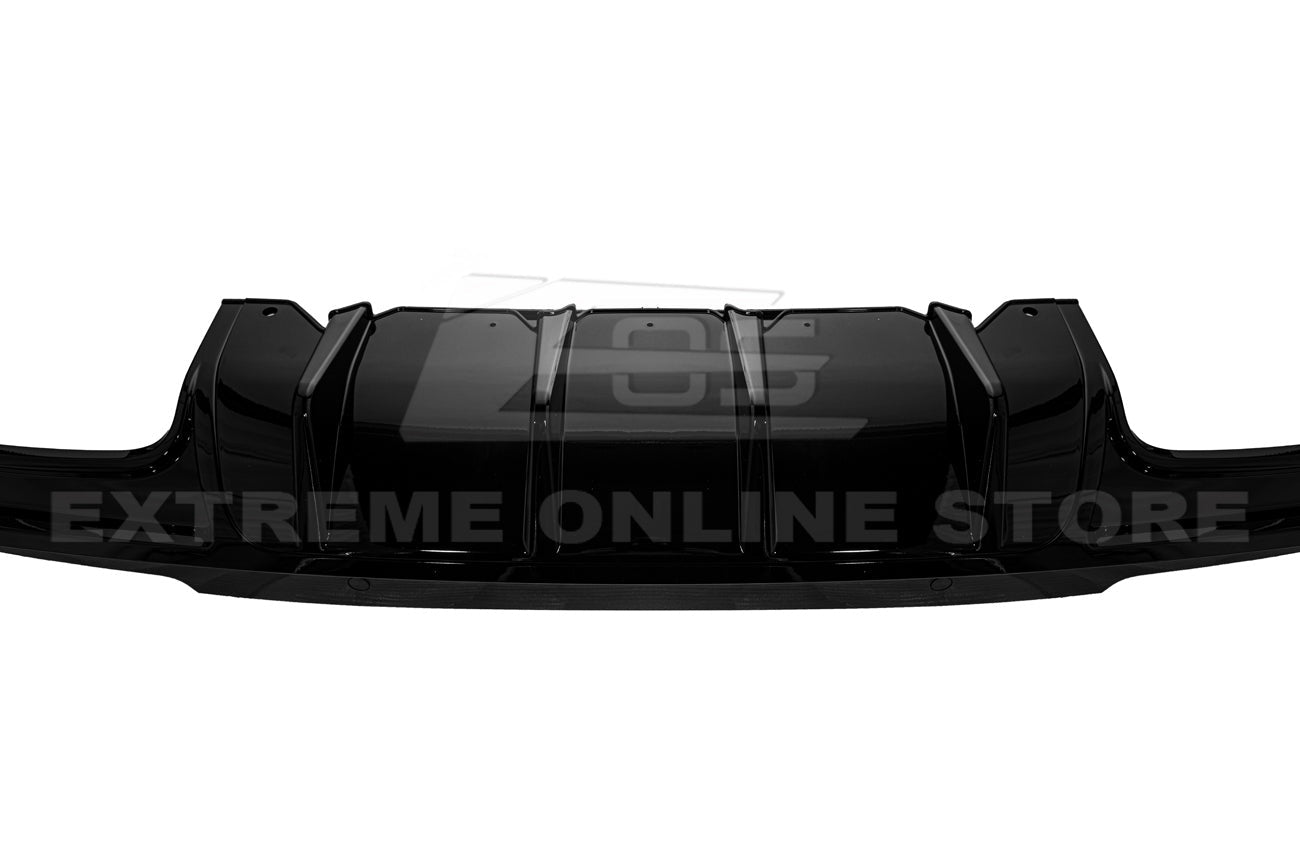 2015 - 24 Challenger Gloss Black SRT Track Package Rear Diffuser (With Sensors)