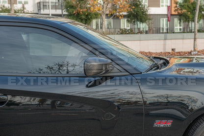 2011-24 Charger Carbon Fiber Mirror Covers