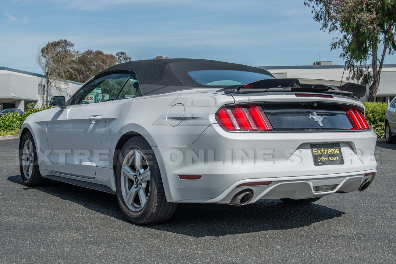 2015 - 23 Mustang GT350 Smoked Tinted Rear Wicker Bill