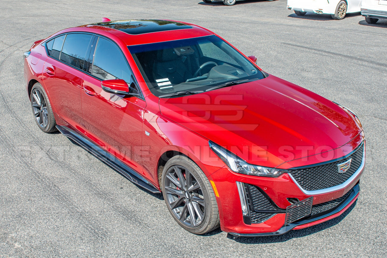 2020+ Cadillac CT5-V | CT5 Sport BM Carbon Fiber Side Skirts