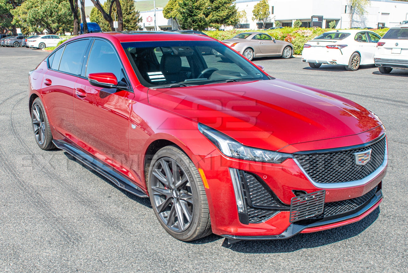 2020+ Cadillac CT5-V | CT5 Sport BM Carbon Fiber Side Skirts