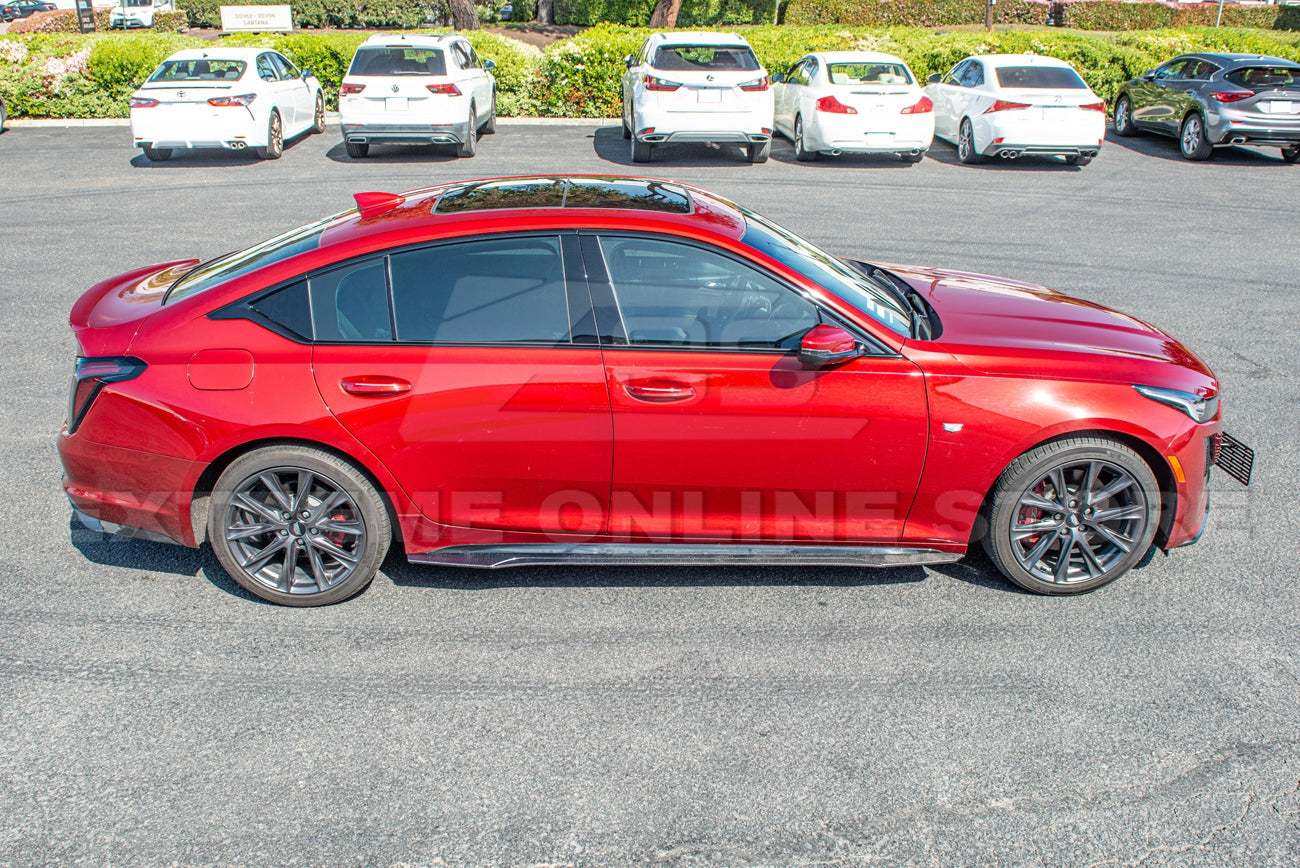 2020+ Cadillac CT5-V | CT5 Sport BM Carbon Fiber Side Skirts