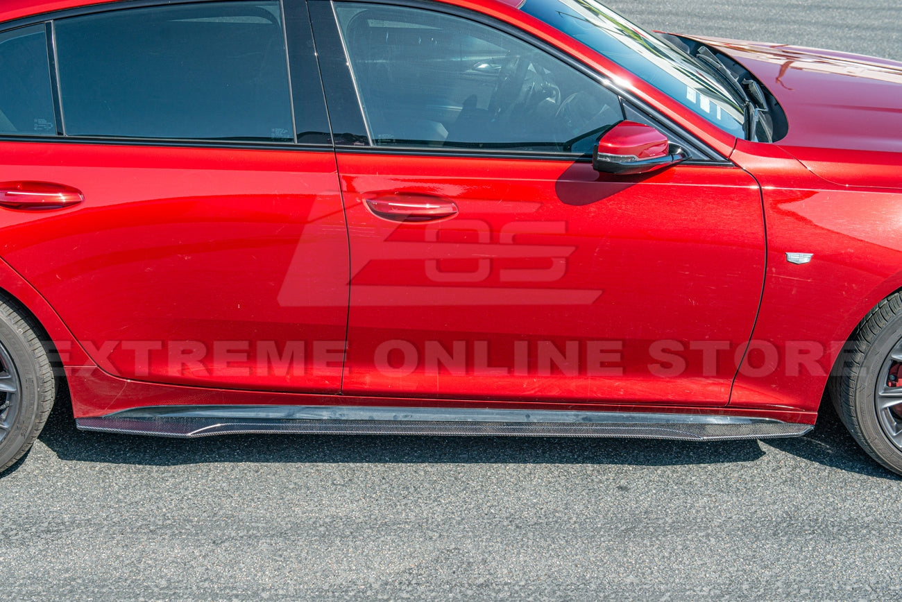 2020+ Cadillac CT5-V | CT5 Sport BM Carbon Fiber Side Skirts