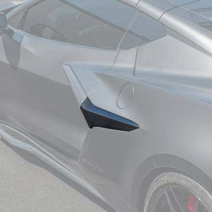 C8 Corvette Carbon Fiber Z06 Door Exterior Handle Garnish Replacement