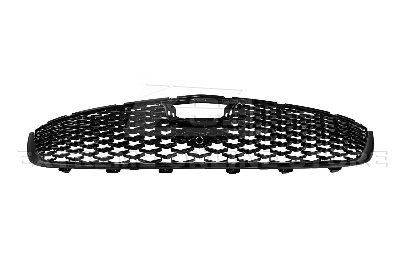 2020 - 24 Cadillac CT5 Blackwing Style Gloss Black Upper Grille