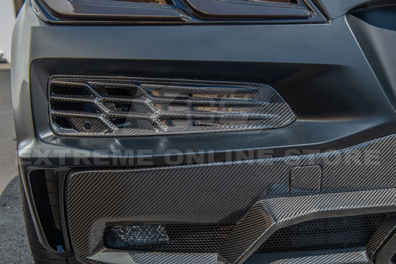 C8 Z06 Corvette Carbon Fiber Rear Grille Vent