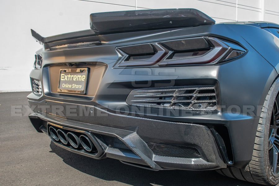C8 Z06 Corvette Carbon Fiber Rear Grille Vent