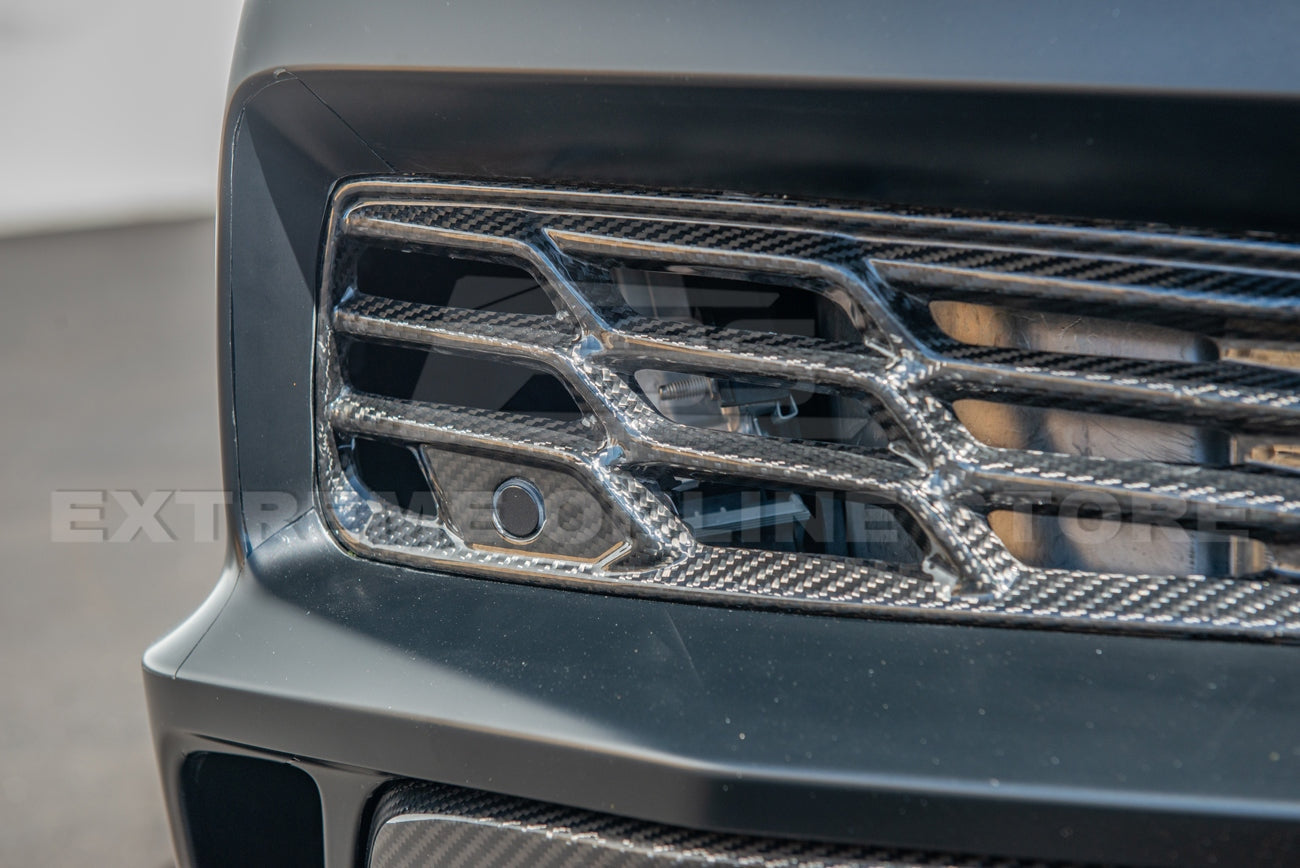 C8 Z06 Corvette Carbon Fiber Rear Grille Vent