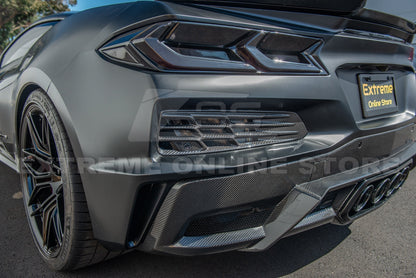 C8 Z06 Corvette Carbon Fiber Rear Grille Vent