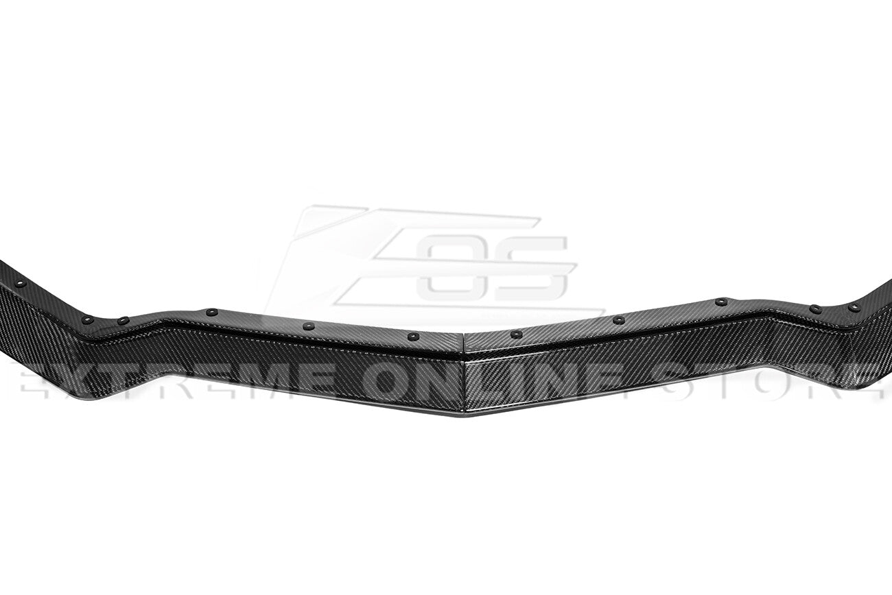 C8 Corvette Stingray Carbon Fiber 5VM Front Splitter Lip (2 Piece)