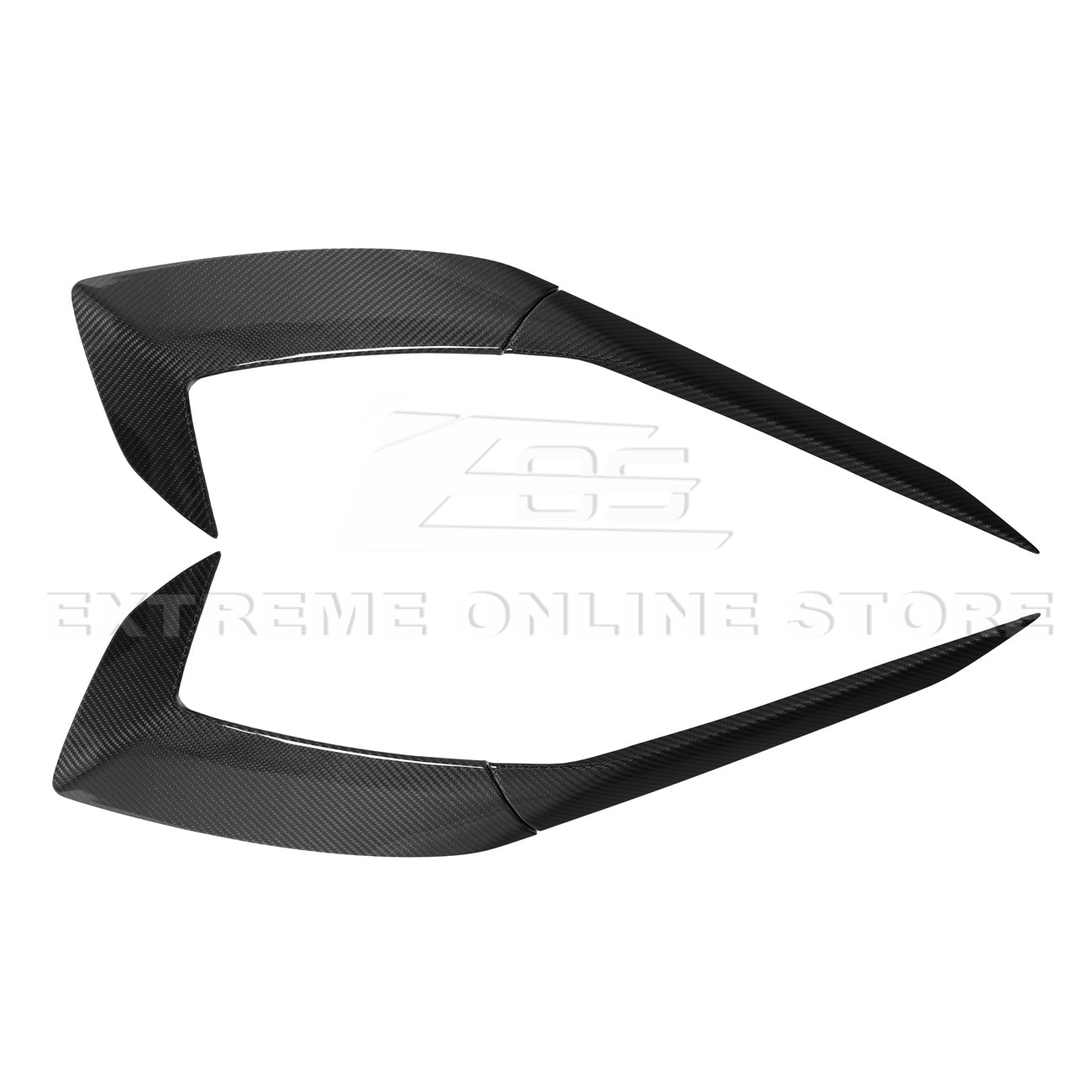 C8 Corvette Stingray Carbon Fiber Replacement Side Door Garnish