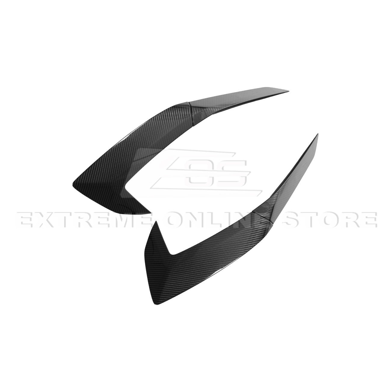 C8 Corvette Stingray Carbon Fiber Replacement Side Door Garnish