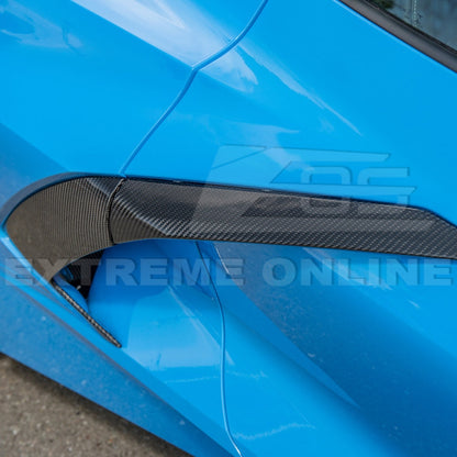 C8 Corvette Stingray Carbon Fiber Replacement Side Door Garnish