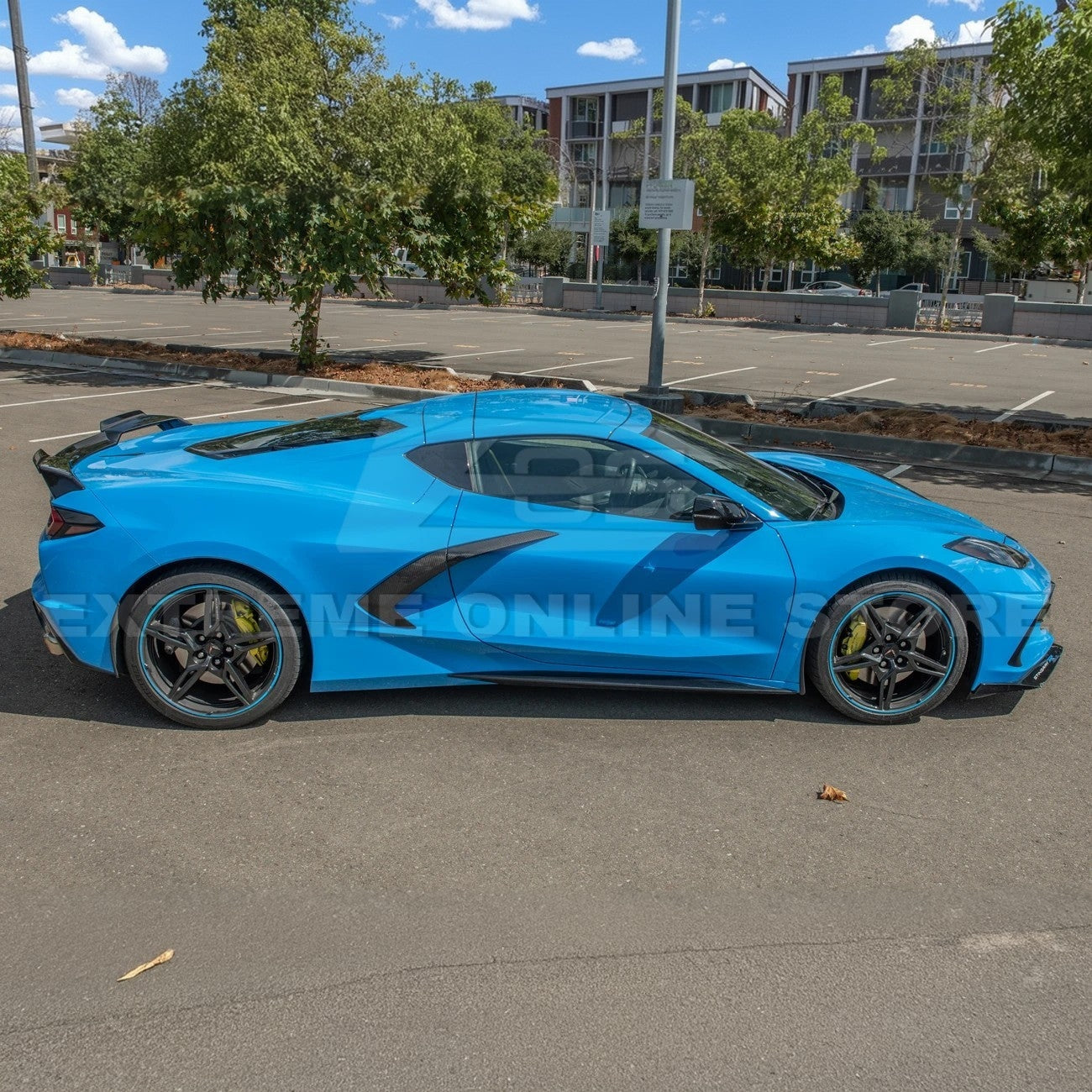 C8 Corvette Stingray Carbon Fiber Replacement Side Door Garnish