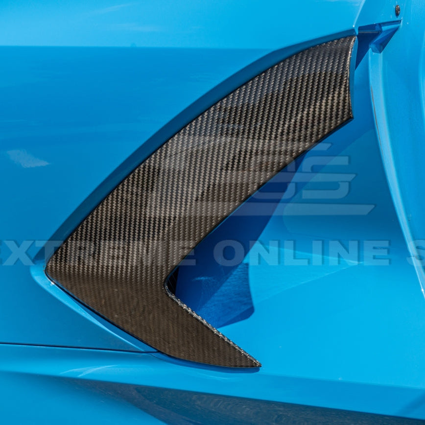 C8 Corvette Stingray Carbon Fiber Replacement Side Door Garnish