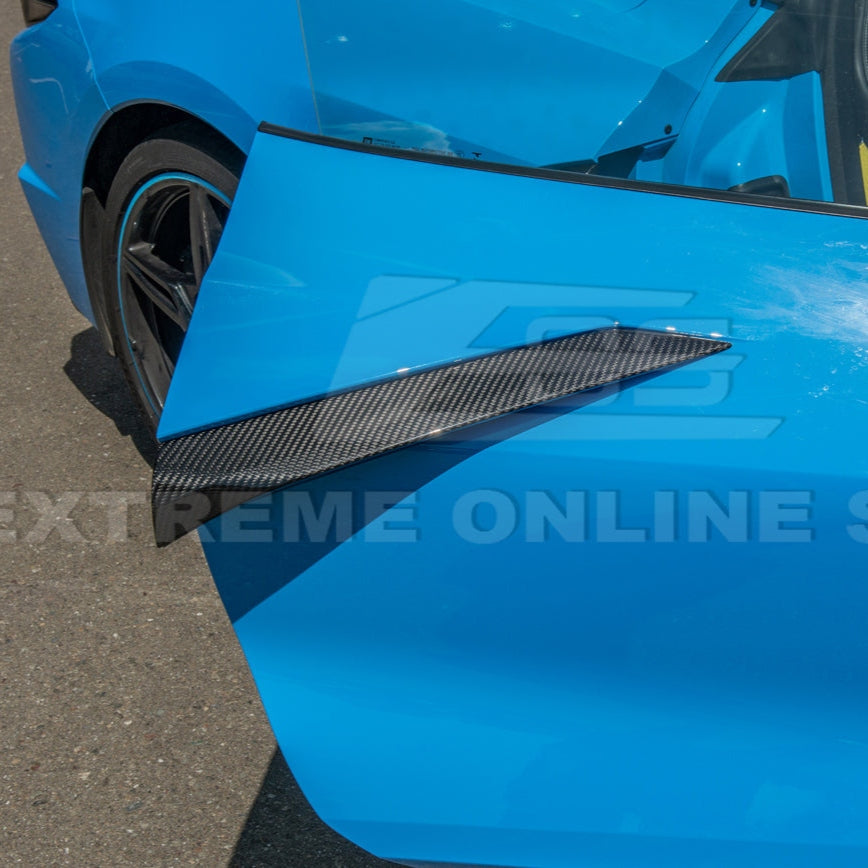 C8 Corvette Stingray Carbon Fiber Replacement Side Door Garnish