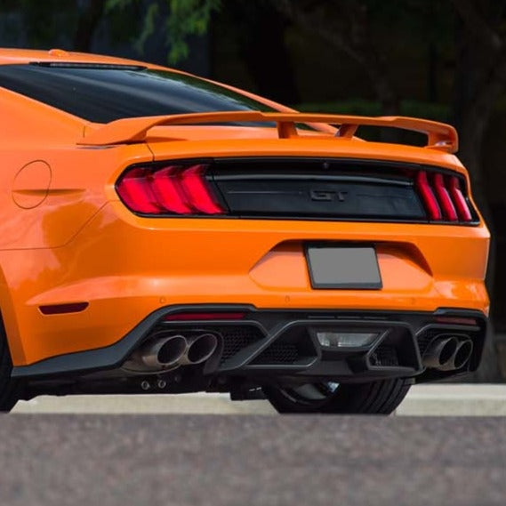2018 - 23 Mustang GT500 Quad Tip Rear Bumper Diffuser