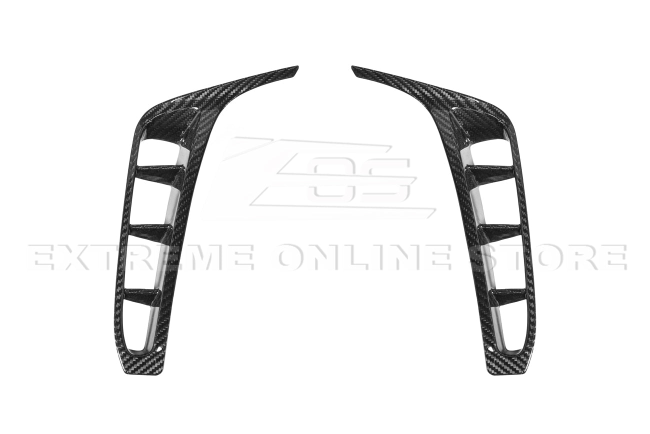 C8 Corvette Z06 Carbon Fiber Rear Diffuser Side Vents