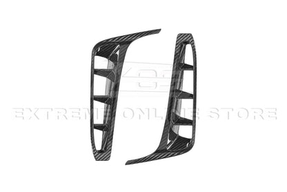C8 Corvette Z06 Carbon Fiber Rear Diffuser Side Vents