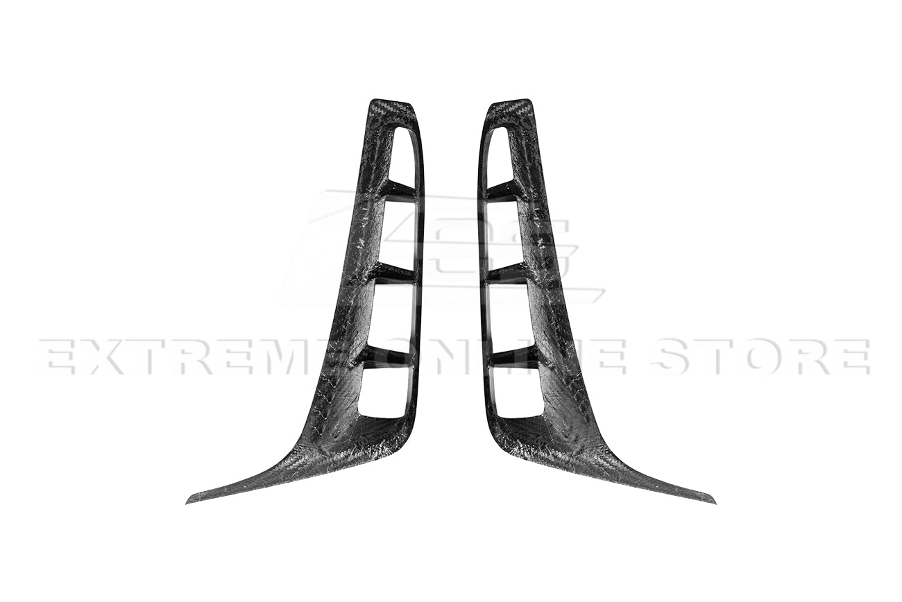 C8 Corvette Z06 Carbon Fiber Rear Diffuser Side Vents