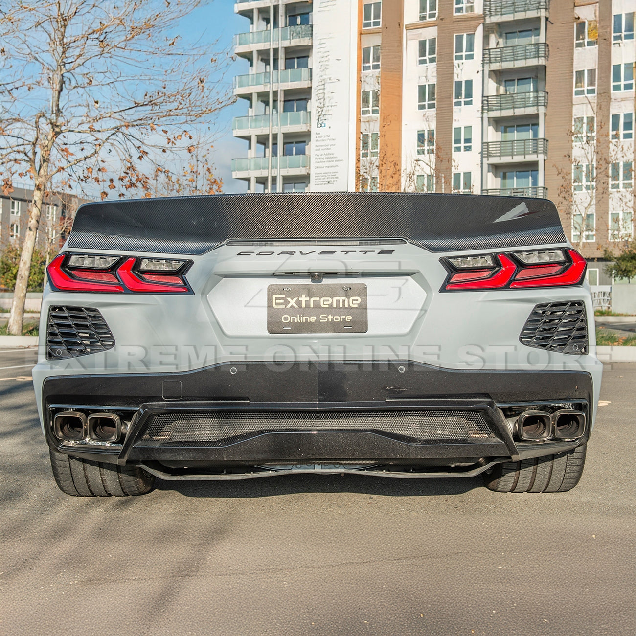 C8 Corvette Performance Ducktail Rear Trunk Spoiler
