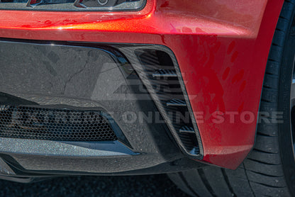 C8 Corvette Z06 Carbon Fiber Rear Diffuser Side Vents