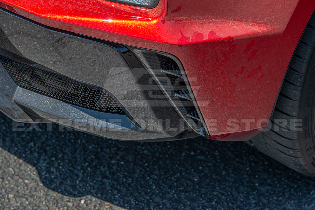 C8 Corvette Z06 Carbon Fiber Rear Diffuser Side Vents
