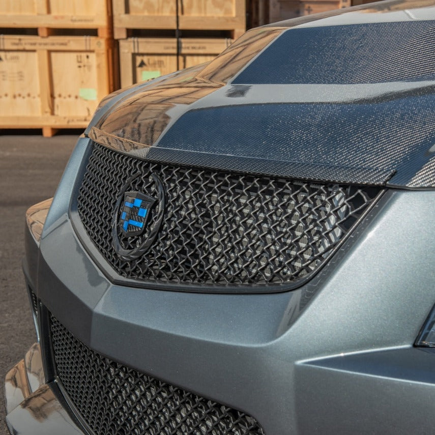 2009 - 15 Cadillac CTS-V Carbon Fiber Front Hood Trim