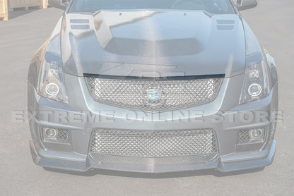 2009 - 15 Cadillac CTS-V Carbon Fiber Front Hood Trim