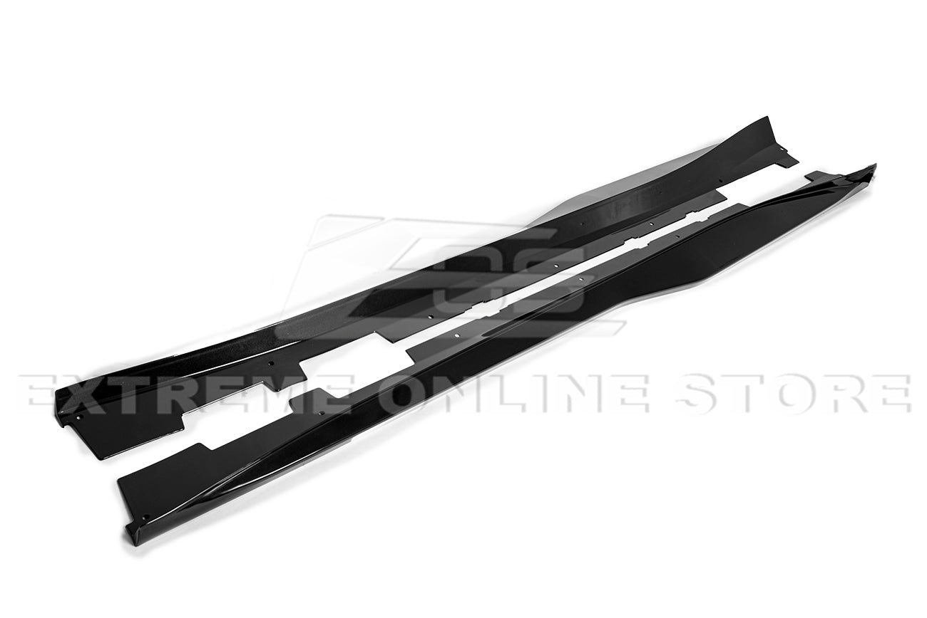 2016 - 24 Camaro Gloss Black ZL1 Conversion Side Skirts