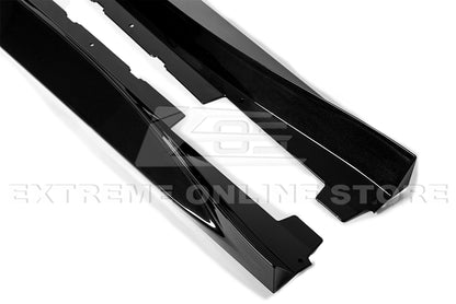 2016 - 24 Camaro Gloss Black ZL1 Conversion Side Skirts