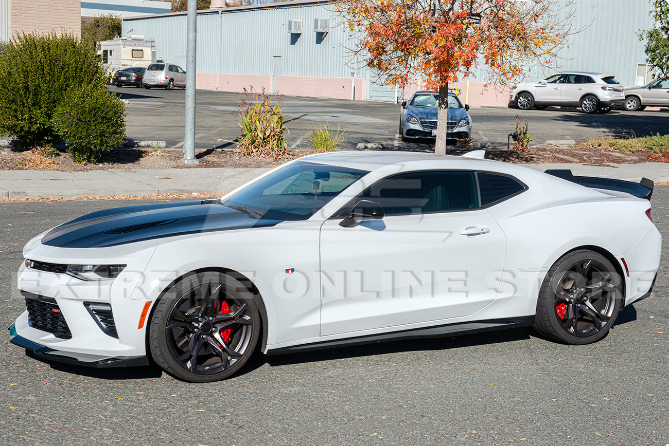 2016 - 24 Camaro Gloss Black ZL1 Conversion Side Skirts