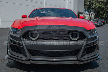 2015 - 17 Ford Mustang GT500 Conversion Bumper with LED Grille Kit