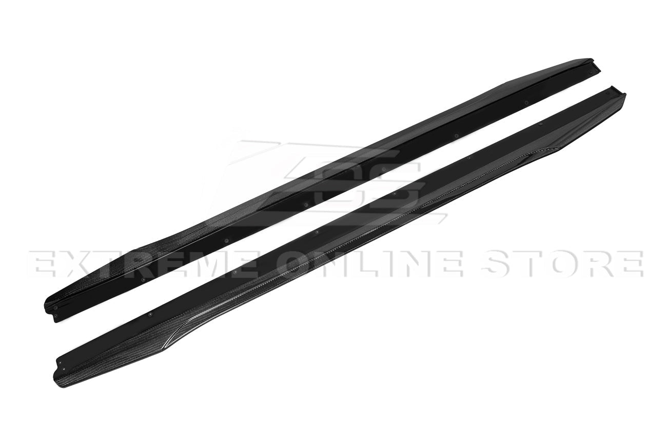 2020 - 24 Cadillac CT5-V Blackwing Style Carbon Fiber Splitter and Side Skirts