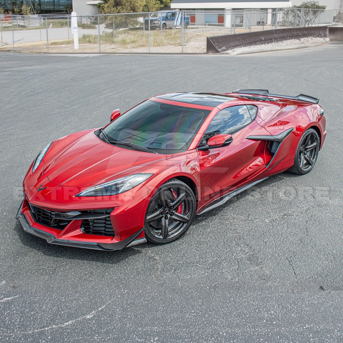 Corvette C8 Z06 Carbon Fiber Exterior Door Handle Garnish Covers