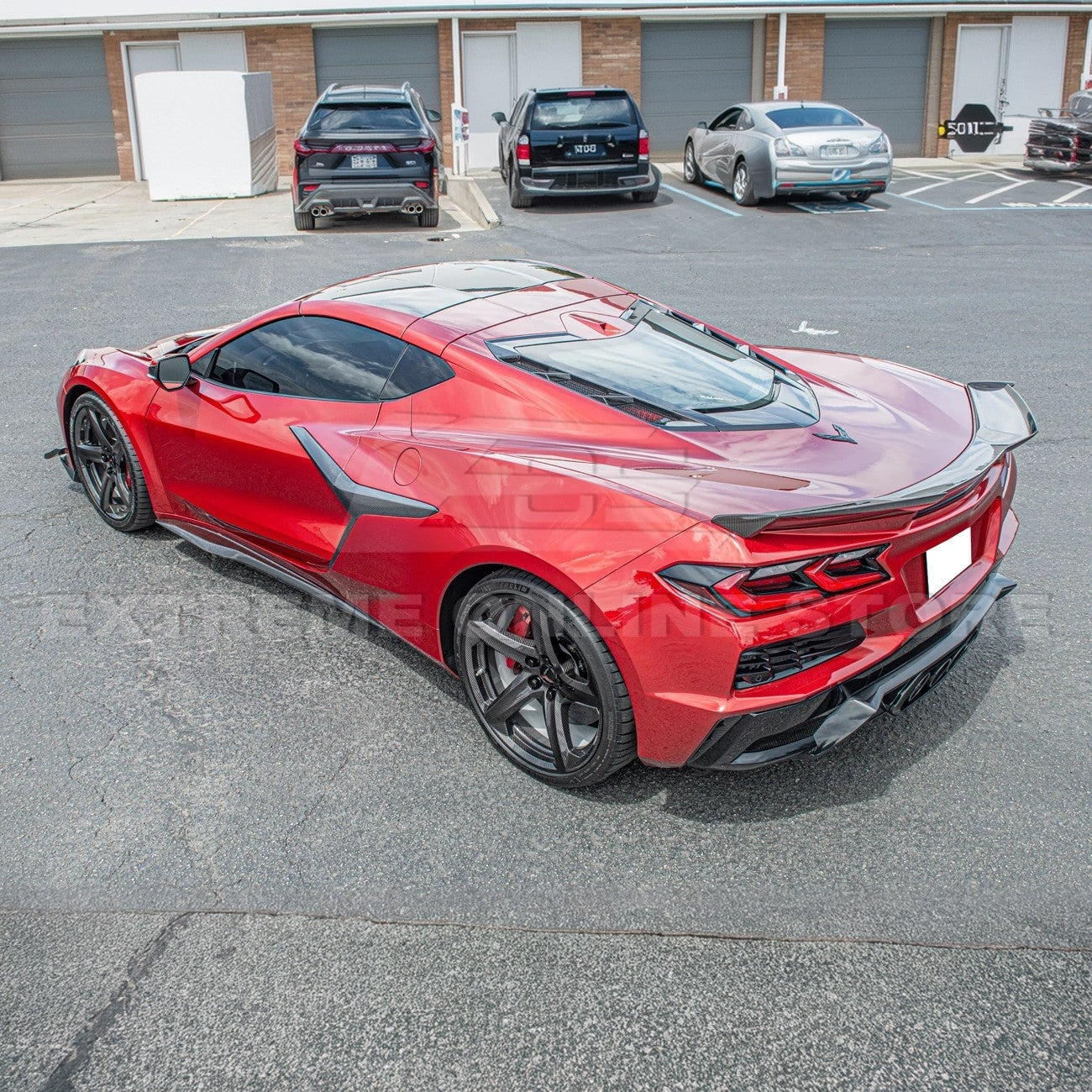 Corvette C8 Z06 Carbon Fiber Exterior Door Handle Garnish Covers