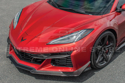C8 Corvette Z06 Z07 Carbon Fiber / Carbon Flash Front Canards