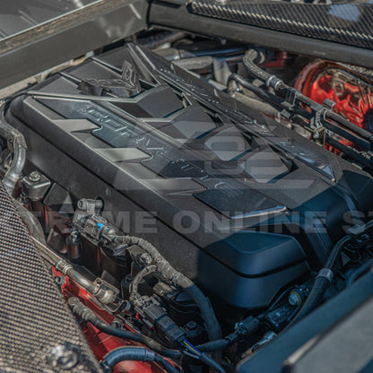 C8 Stingray Corvette Coupe Carbon Fiber Engine Cover