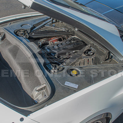 C8 Stingray Corvette Coupe Carbon Fiber Engine Cover