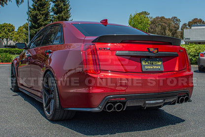 2016 - 19 Cadillac CTS-V Carbon Fiber Rear Deck Lid Center Cover